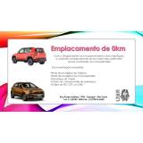 primeiro emplacamento para carro zero valor Franco da Rocha