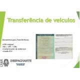 transferência de veículos com financiamento preço Itapecerica da Serra