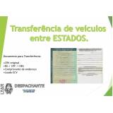 transferência de veículo e licenciamento